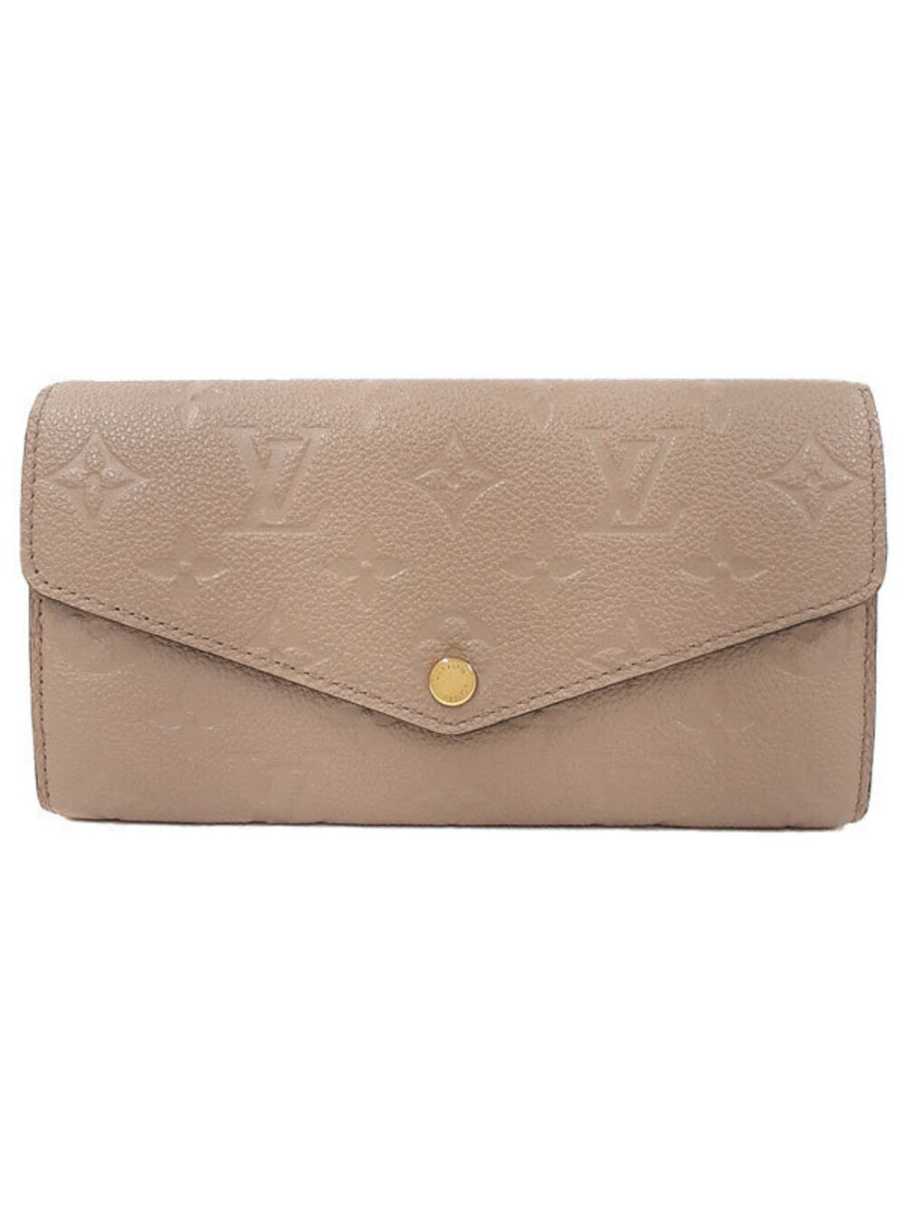 Louis Vuitton Monogram Empreinte Portefeuille Sarah Bi fold Long Wallet